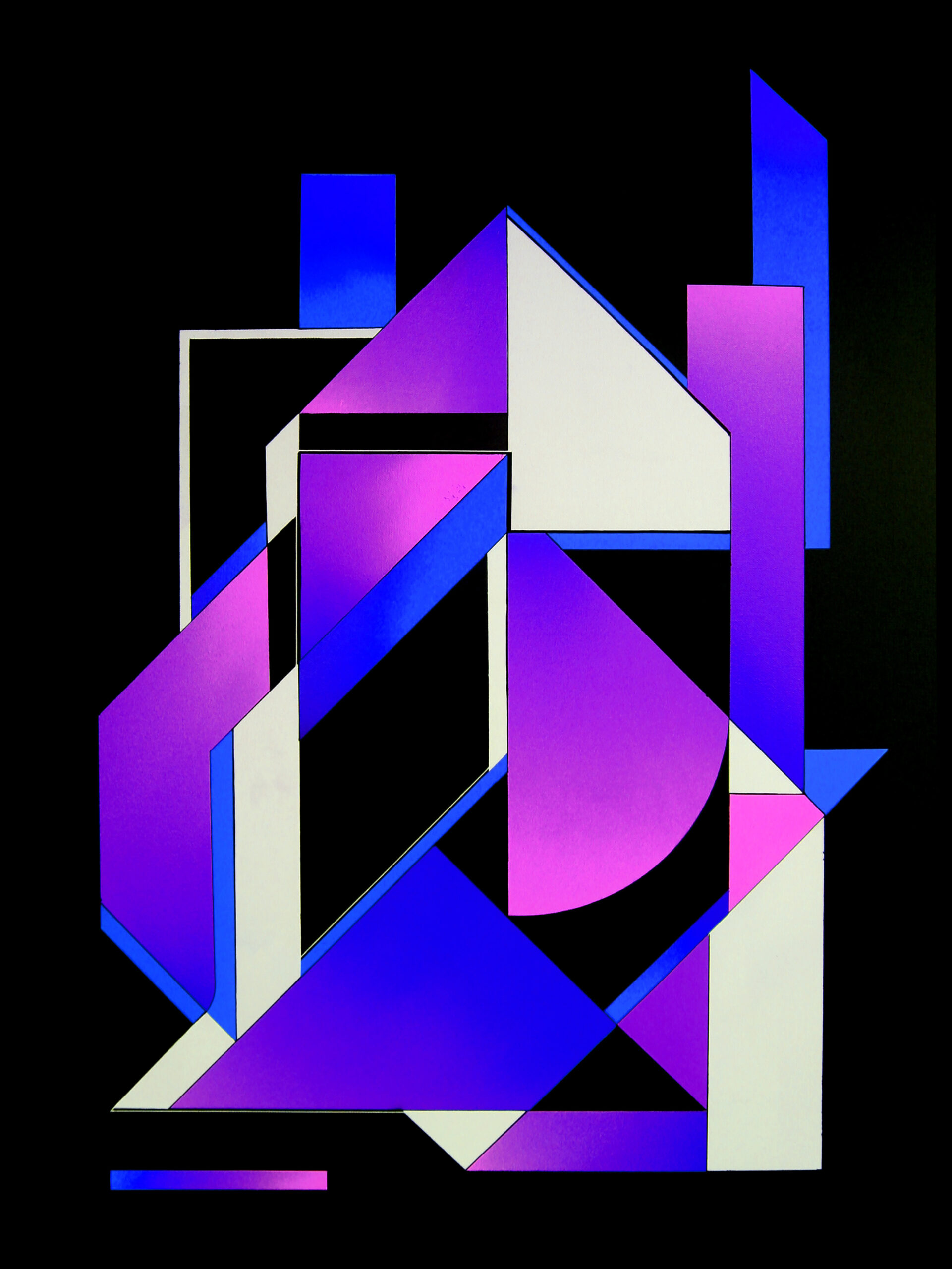 Print " Spirit " 50 exemplaires Papier Fedrigoni Premium White 350g 30x40cm Signés et numérotés par l'artiste Livré avec des stickers