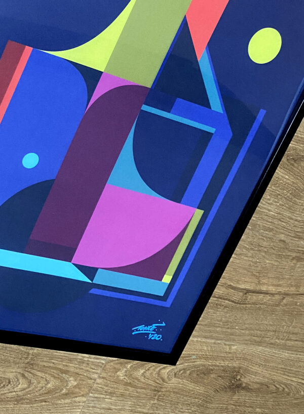 Timeless - tirage 50x70cm Edition de 20 exemplaires Papier Fedrigoni 350g premium White Signés et numérotés par l'artiste livré avec des stickers